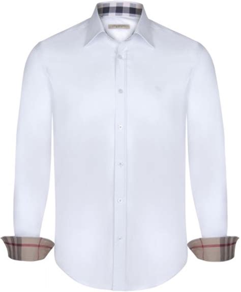 burberry plain white shirt|burberry white shirt sale.